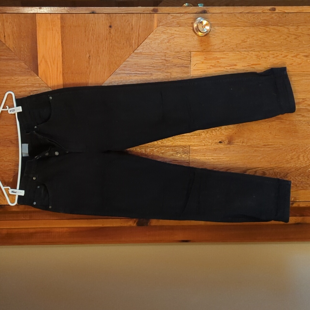 Boyish High Rise Jeans - Deep Black